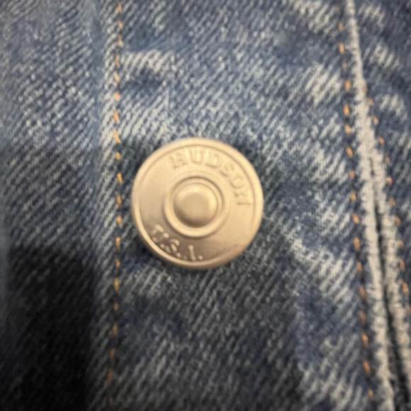 Hudson Jeans, women’s denim/jean jacket, Size 1x - Picture 5 of 9